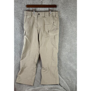 5.11 Tactical Pants Mens 32x30 Khaki Ripstop Cargo Utility Outdoor Workwear
